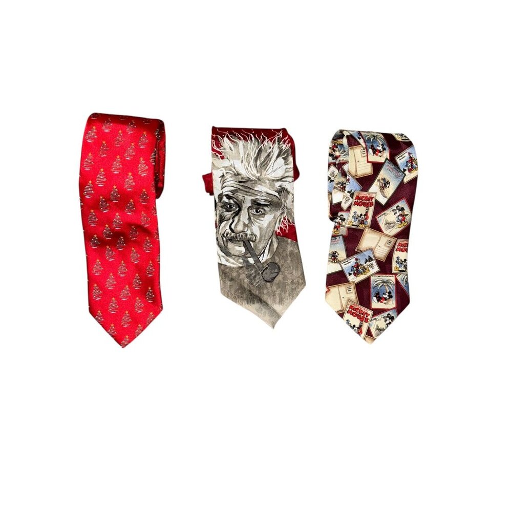 Men's Tie Assortment of Three